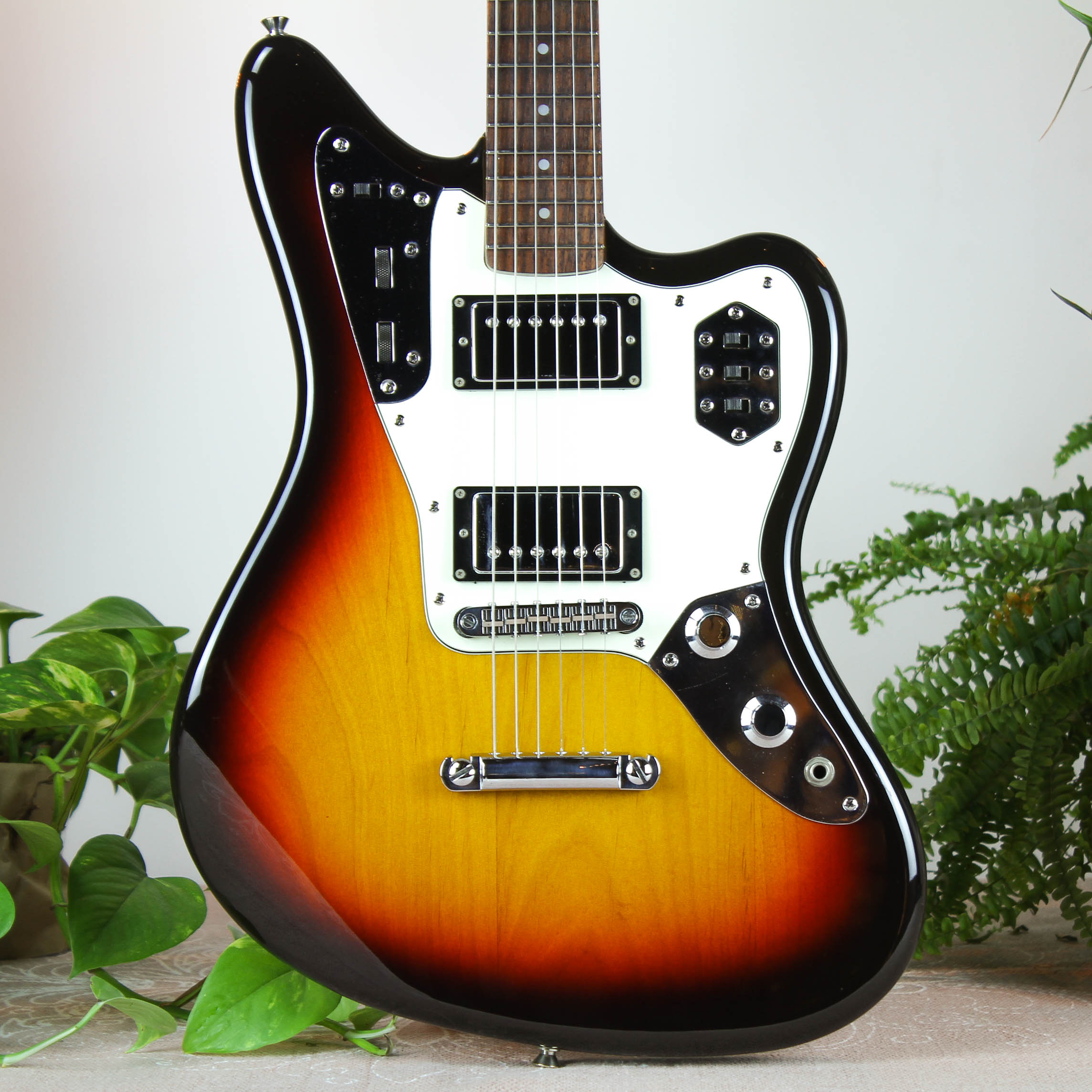 Fender Jaguar Special JGS-75 Sunburst CIJ 2002 Japan электрогитара